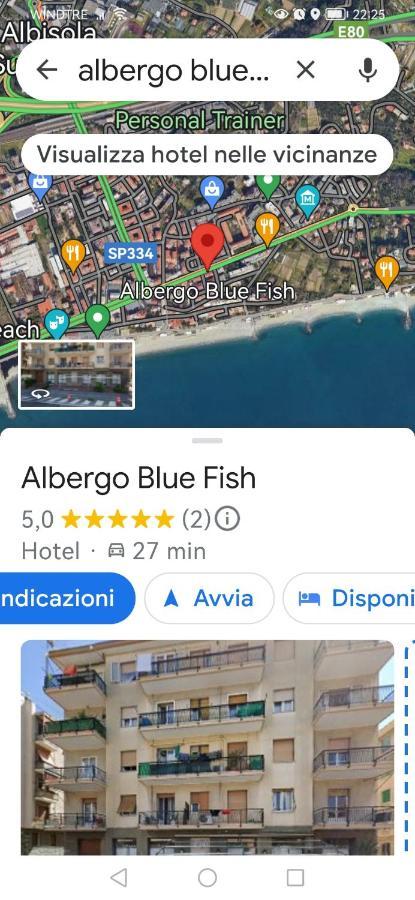 Albergo Blue Fish Albisola Superiore Exterior foto